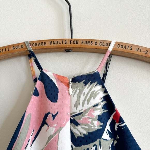 CLUB MONACO • Scharpettah Floral-Print Halter Dress - Picture 9 of 15